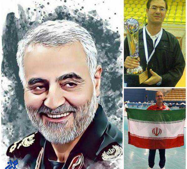 عکس گرافیکی قاسم سلیمانی