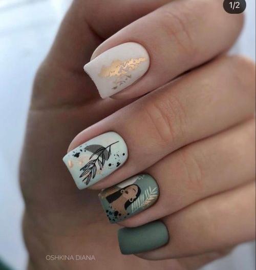 عکس مدل ناخن بچه گانه جدید بلند