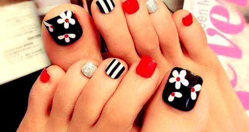 عکس طرح ناخن ژلیش
