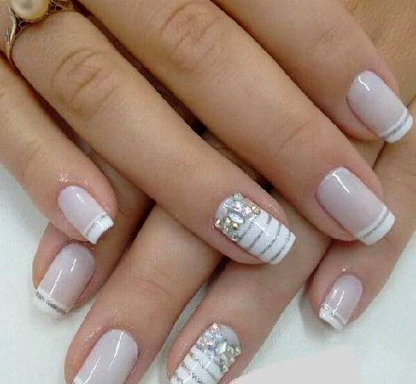 عکس لاک سفید اکلیلی