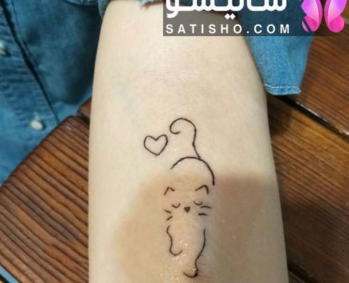 عکس طرح تاتو ساده پر