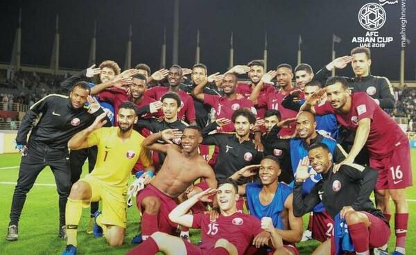 عکس تیم فوتبال قطر
