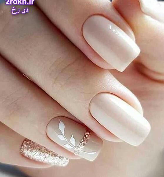 عکس مدل ناخن فرنچ سفید