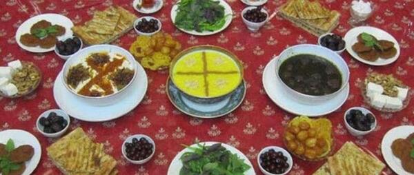 عکس های سفره افطار ماه رمضان
