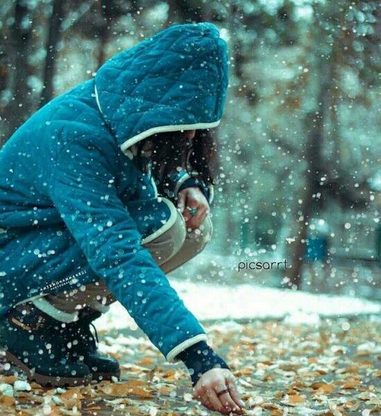 عکس کیوت زمستانه
