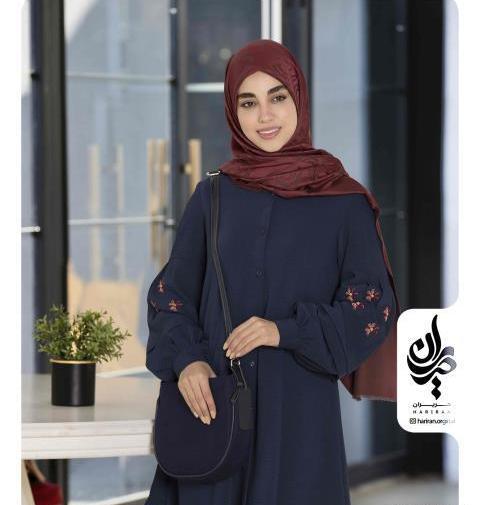 عکس مانتو پانچ جلو بسته