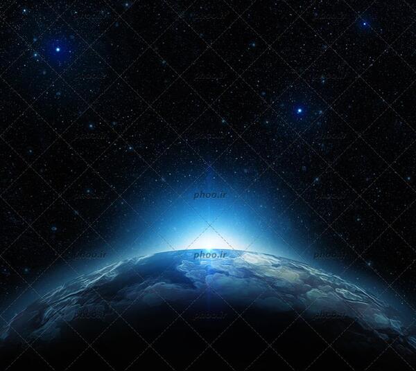 عکس ابی آسمانی