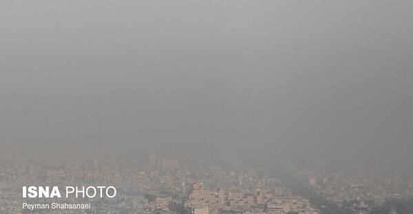 عکس آلودگی هوا مشهد
