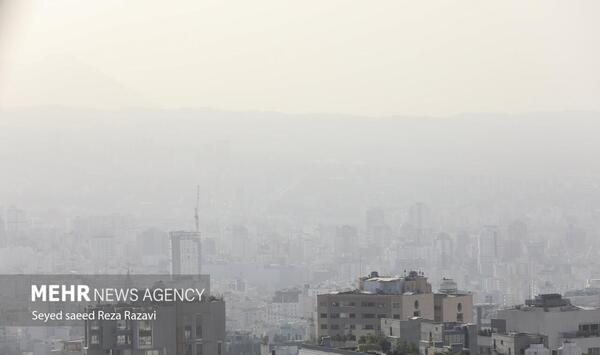 عکس آلودگی هوا مشهد