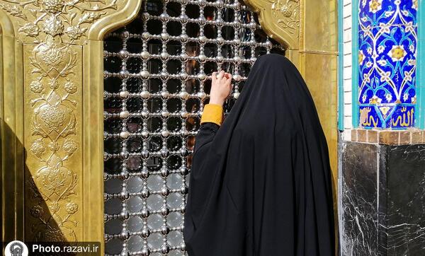 عکس خانم چادری