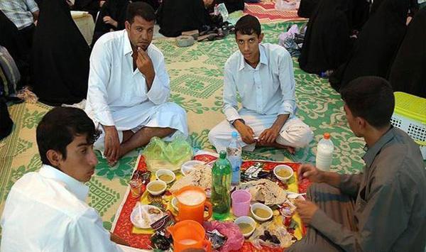 عکس سفره های افطاری زیبا