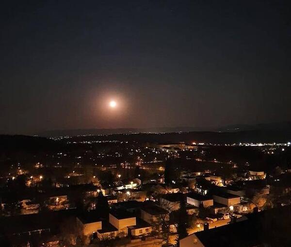 عکس شب آسمان زیبا