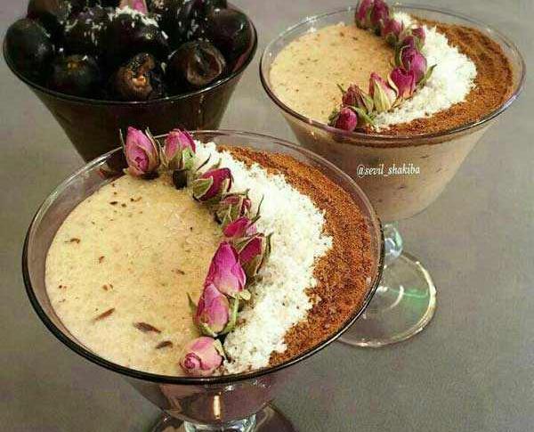 عکس تزیین سفره افطار شیک