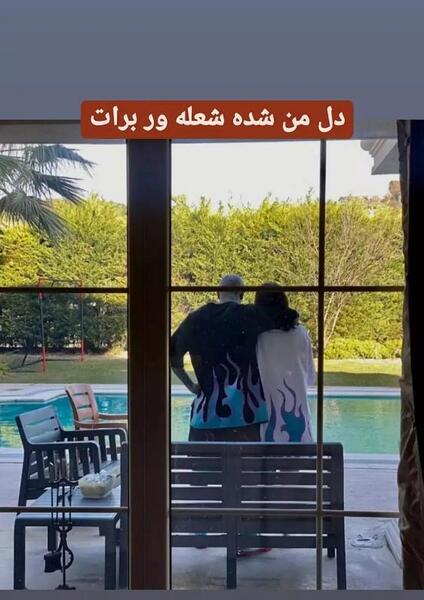 عکس تتلو با زنش