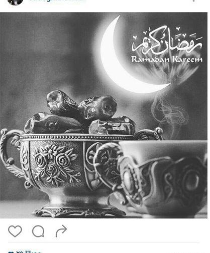 عکس نوشته ماه رمضان اینستاگرام