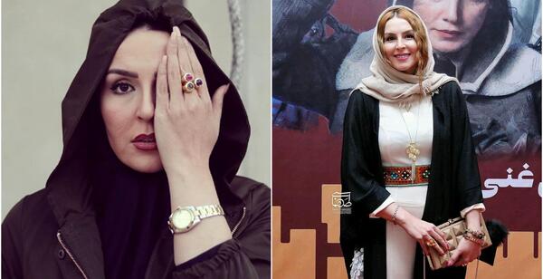 عکس ملینا تاج در آوای باران