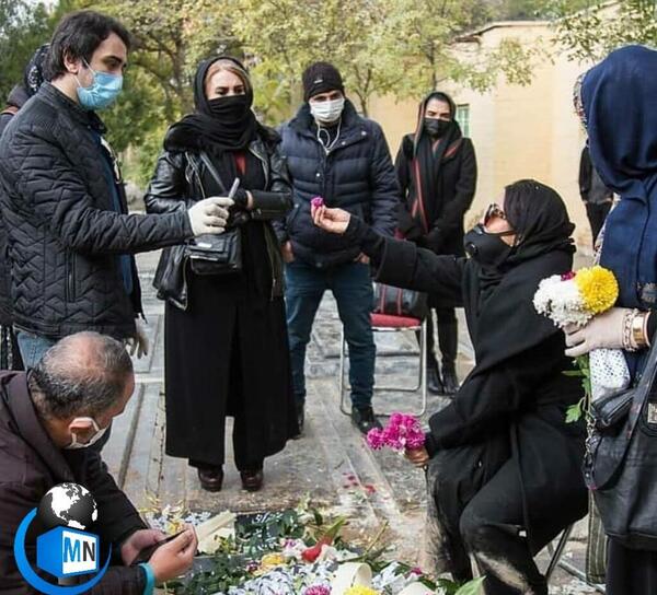 عکس ملینا تاج در آوای باران