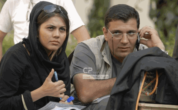 عکس ملینا تاج در آوای باران
