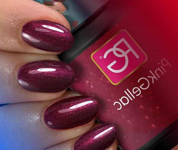 عکس لاک ژل قرمز