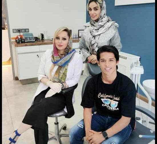 عکس از همسر فرزاد فرزین