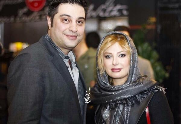 عکس نیوشا ضیغمی و همسرش