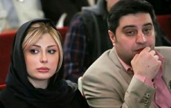 عکس نیوشا ضیغمی و همسرش