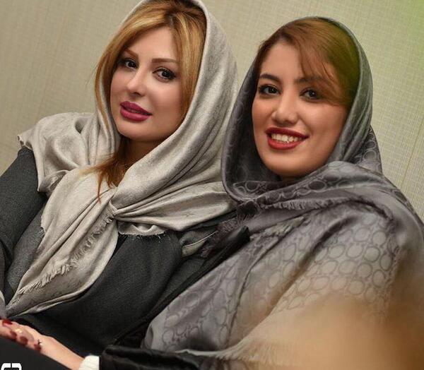 عکس نیوشا ضیغمی و همسرش