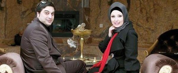 عکس نیوشا ضیغمی و همسرش