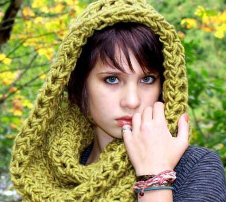 عکس کلاه دخترانه بافتنی