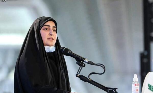 عکس دختر چادری حاج قاسم