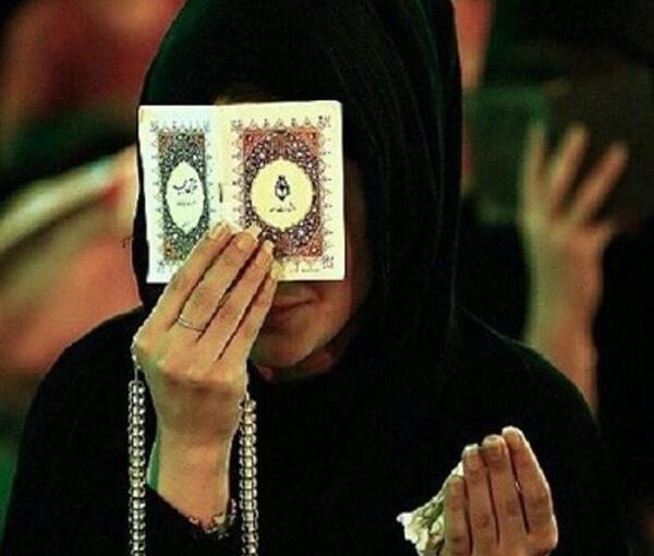 عکس شب قدر گریه
