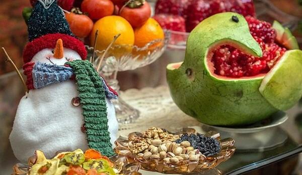 عکس داماد شب یلدا