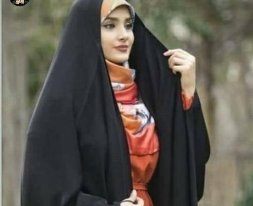 عکس دختر زیبای چادری