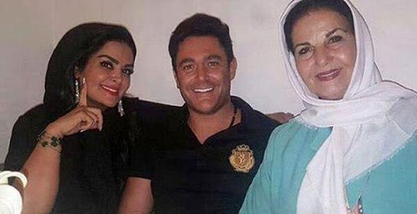 عکس محمدرضا گلزار با همسر واقعی اش