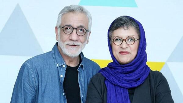 عکس دنیا مدنی و مادرش