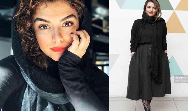 عکس دنیا مدنی و مادرش