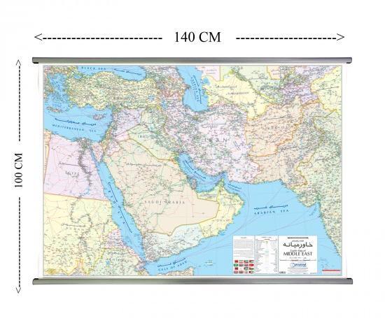 عکس نقشه کشور قطر
