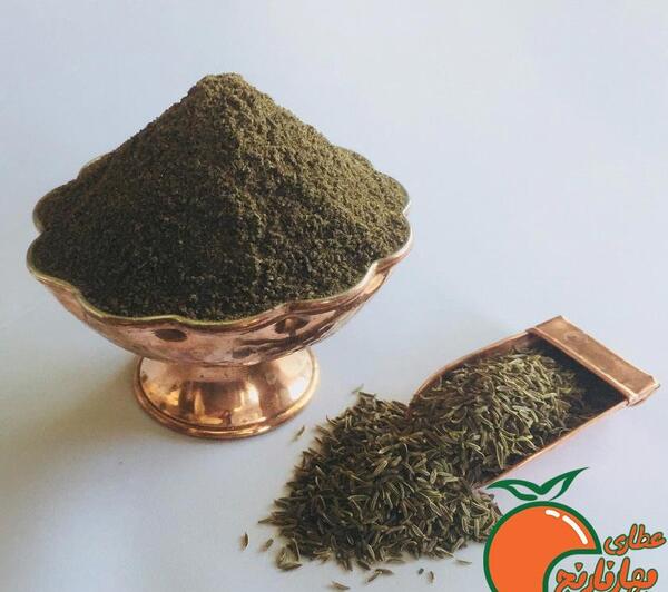 عکس زیره سبز و سیاه