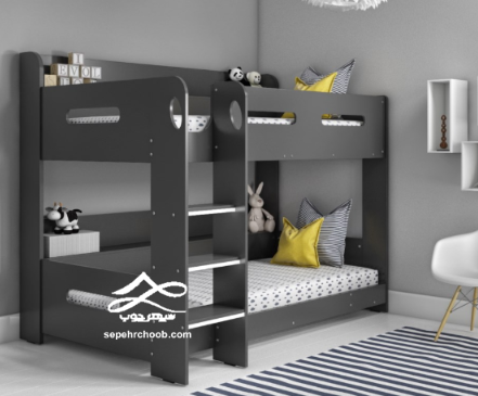 عکس تخت خواب سرسره دار دخترانه