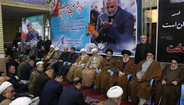 عکس قاسم سلیمانی جنازه