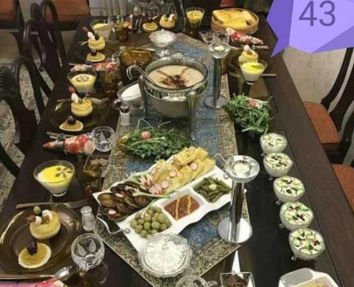عکس سفره افطاری نی نی سایت