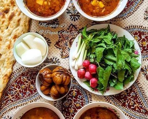 عکس سفره افطاری نی نی سایت