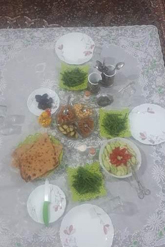 عکس سفره افطاری نی نی سایت