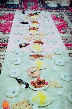 عکس سفره افطاری نی نی سایت