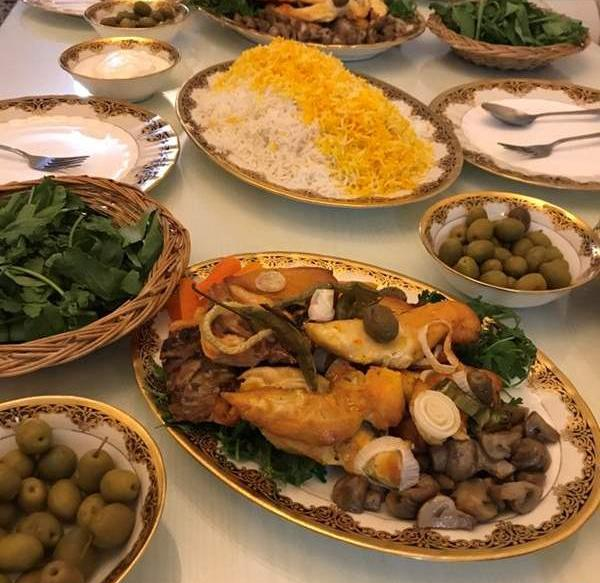 عکس سفره افطاری نی نی سایت