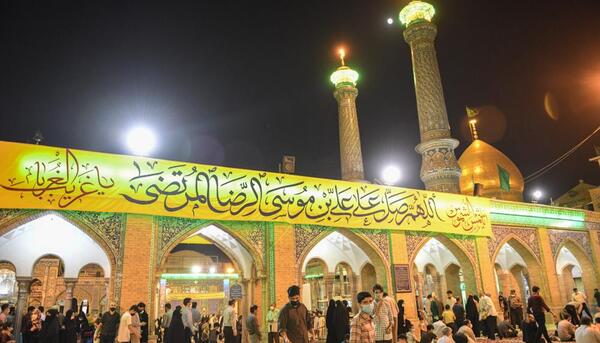 عکس شب قدر در حرم حضرت علی