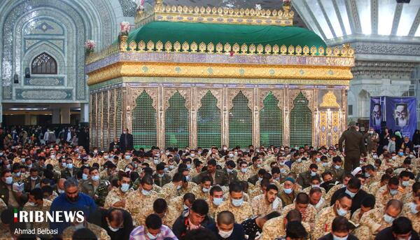عکس شب قدر در حرم حضرت علی