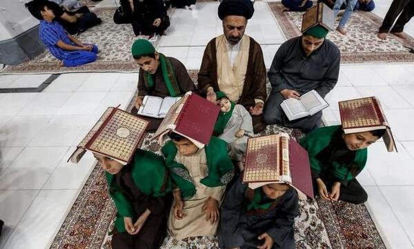 عکس شب قدر در حرم حضرت علی