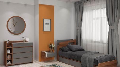 عکس تخت خواب یک نفره شیک