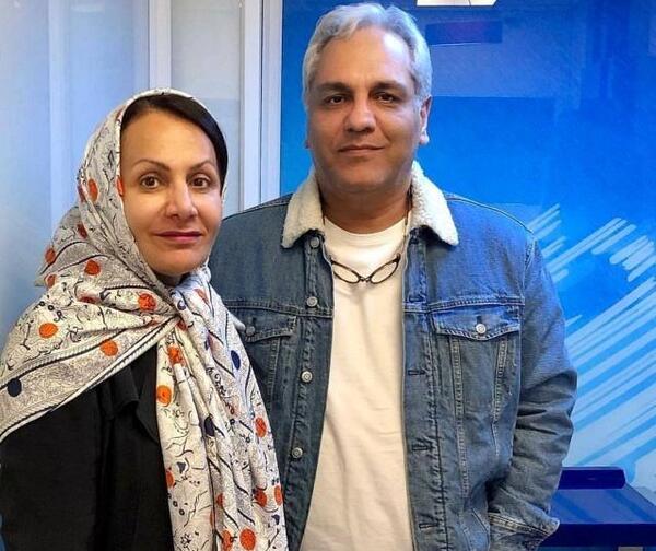 عکس آقای باربد بابایی و همسرش